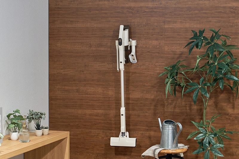 壁掛けでスマートに収納