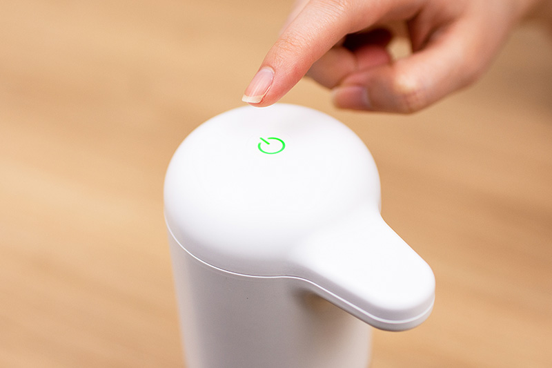 2段階で調節可能