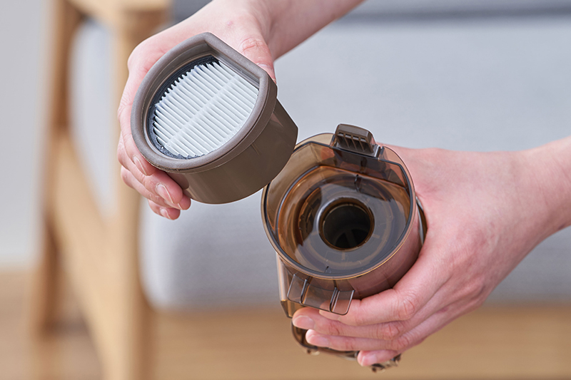 HEPAフィルター搭載