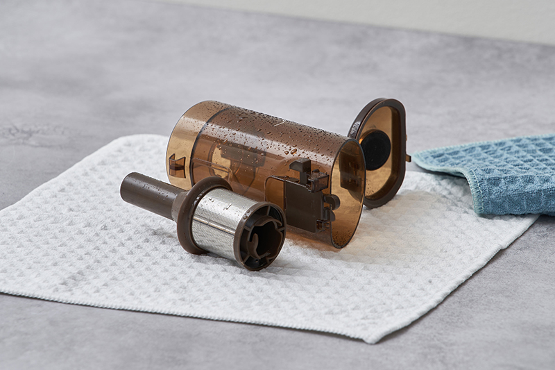 水洗いできるダストカップ