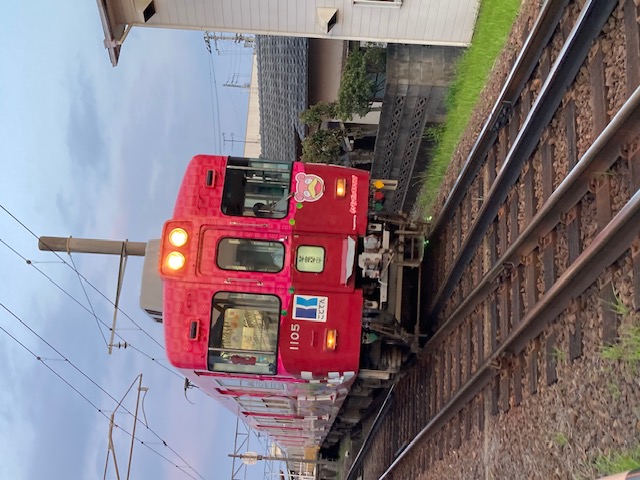 ヤドン電車！！