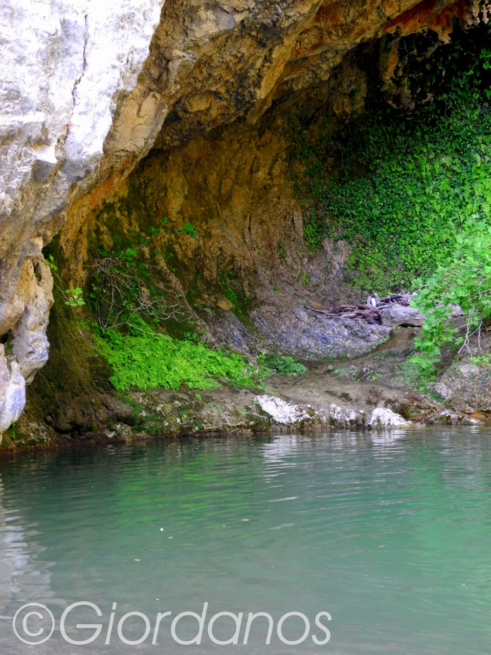 Drimonas Evia Griechenland-Wasserfall 1