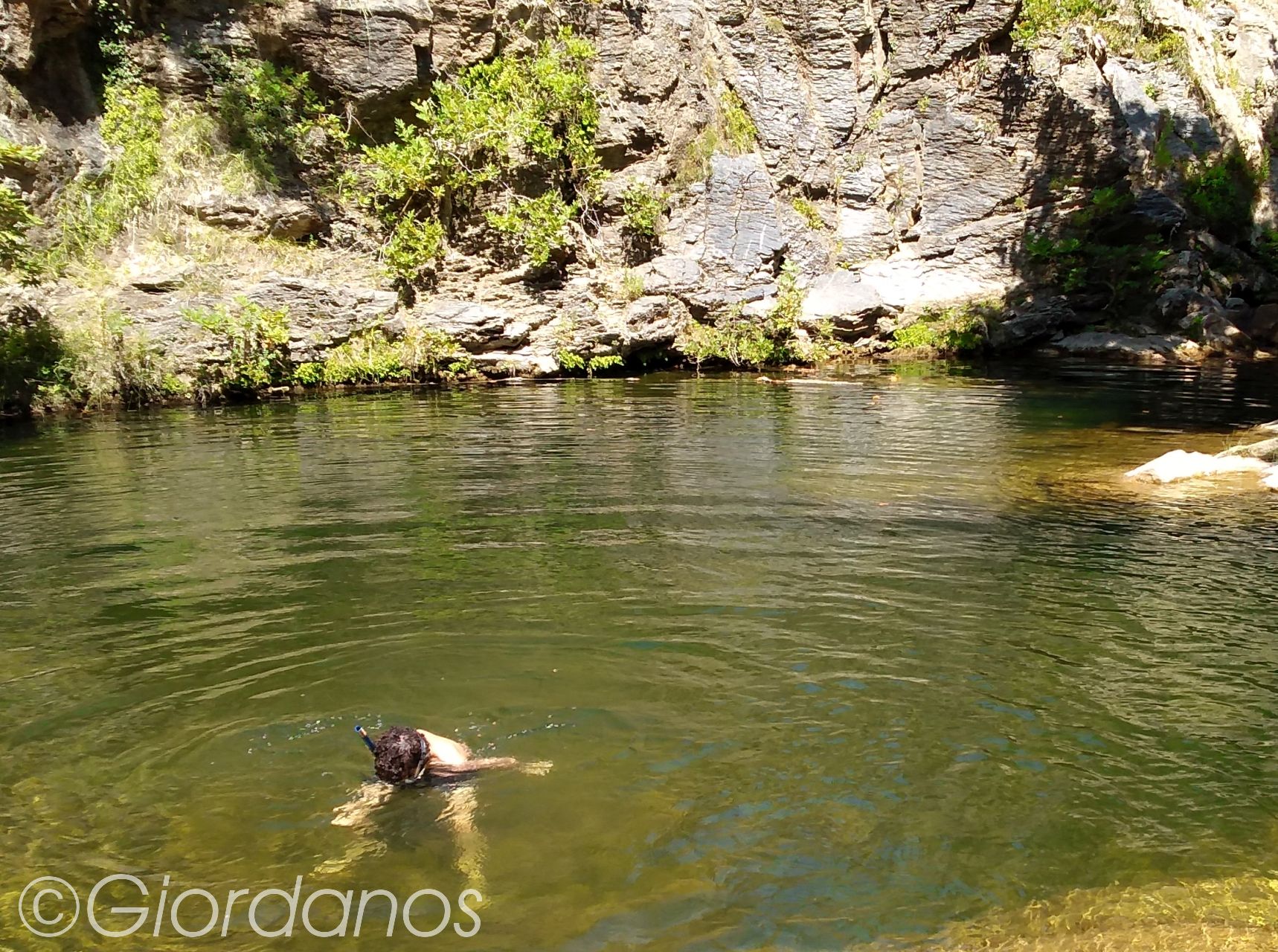 Drimonas Evia Griechenland-Wasserfall 2