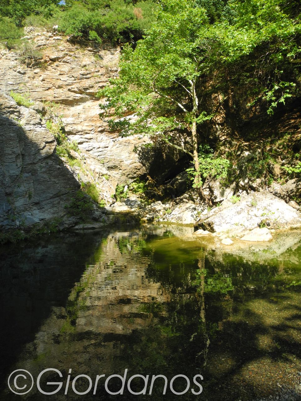 Drimonas Evia Griechenland-Wasserfall 2
