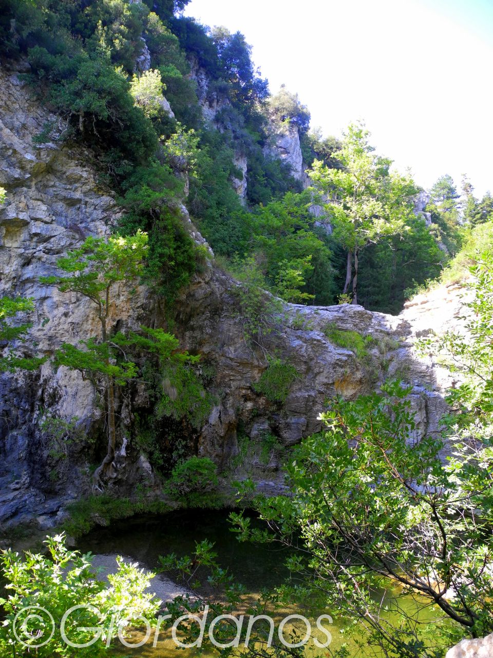 Drimonas Evia Griechenland-traumhafte Natur rund um die Wasserfälle