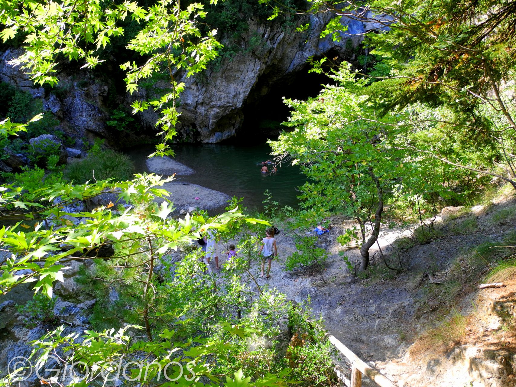 Drimonas Evia Griechenland-traumhafte Natur rund um die Wasserfälle