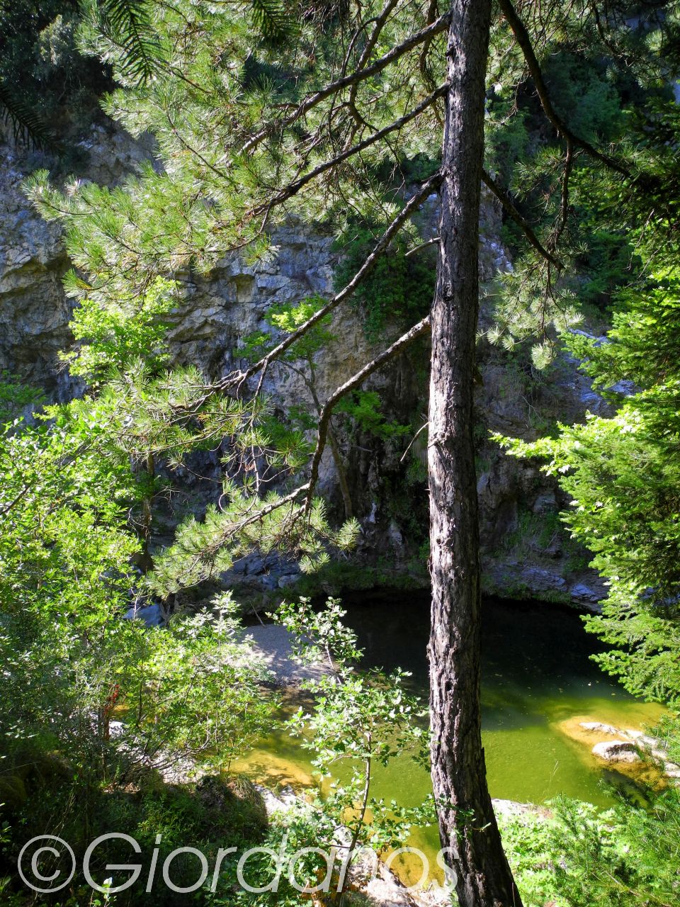 Drimonas Evia Griechenland-traumhafte Natur rund um die Wasserfälle