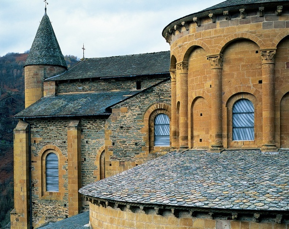 vitraux / Pierre Soulages, Conques, 1994