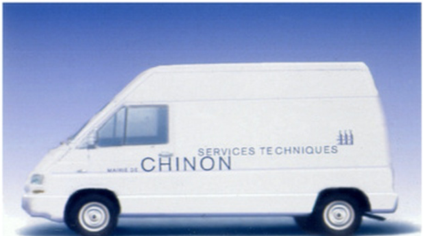 identité visuelle / François Fabrizi, Chinon, 1994