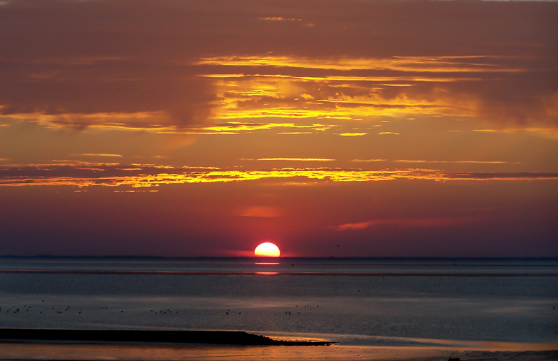 Sonnenuntergang Baltrum