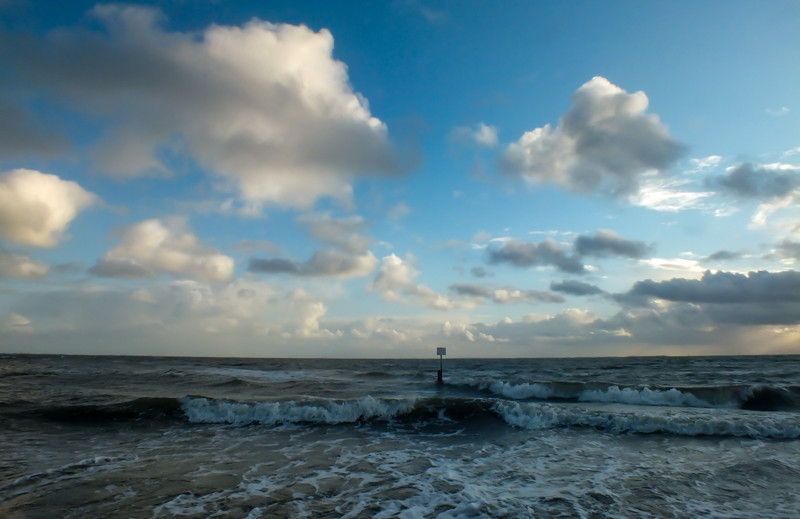 Wolken, Wind und Wellen