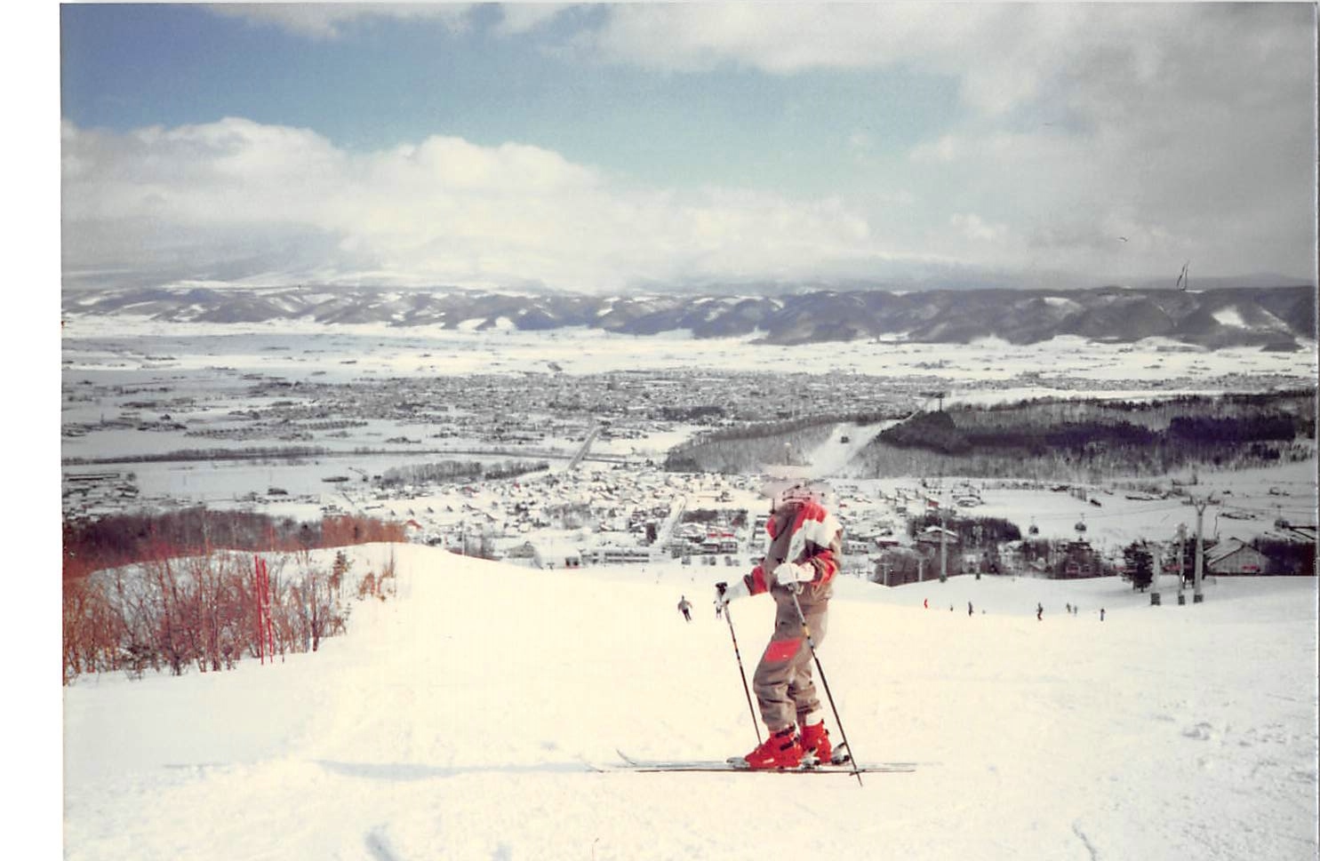 1988年1月30日富良野スキー場（北海道）
