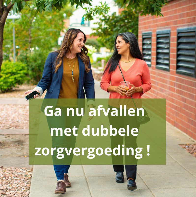 Gezond afvallen met de hulp van je zorgpolis