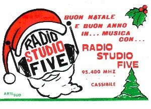 R. Studio Five logo natalizio