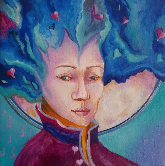 Le roi de Coeur 15X15