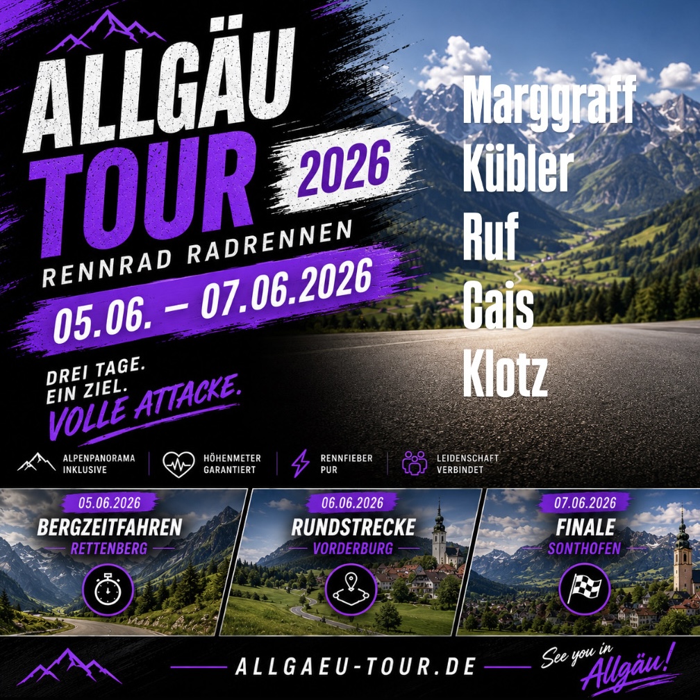 Allgäu Tour 05.06-07.06.2026