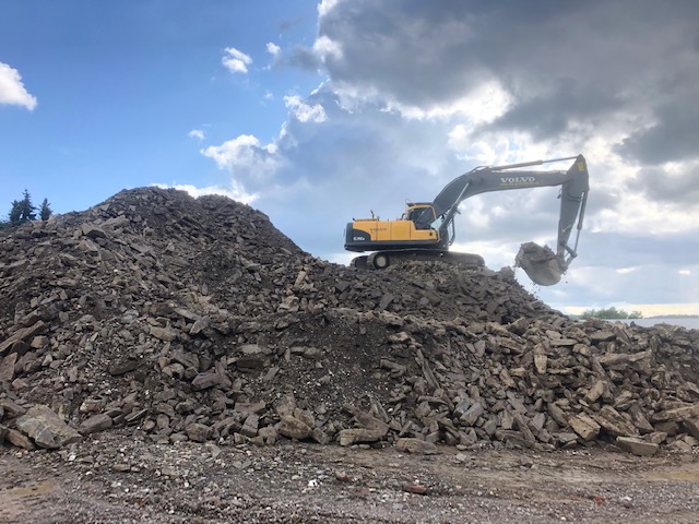 36t Kettenbagger mit Rototiltanlage für schweren Erdbau, Abriss und Rodungen