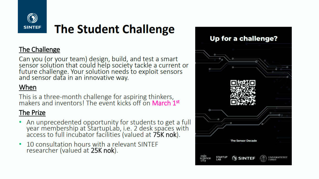 ZP speaking Norway's The Sensor Decade zimmerandpeacock