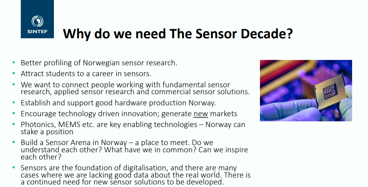 ZP speaking Norway's The Sensor Decade zimmerandpeacock