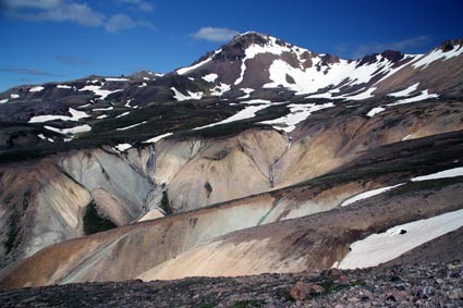 Bergwelt bei Borgarfjördur Eystri (IS)