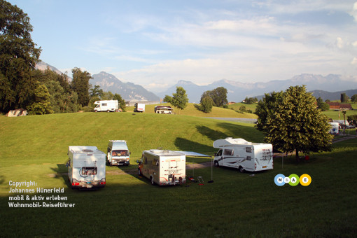 Campingplatz in Weggis