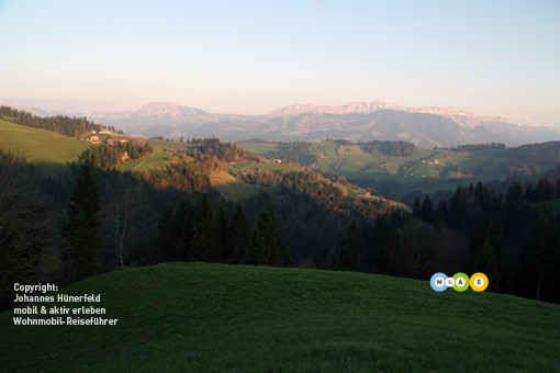 Panoramablick vom Schwesteregg