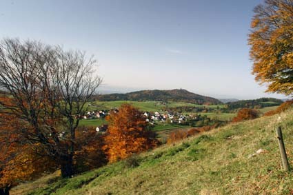 Gersbach - Blick auf die Hohe Möhr