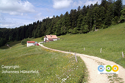 Metairie Mont Dar - Einkehr nach der Wanderung zum Tête de Ran