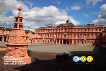 Residenzschloss in der Barockstadt Rastatt