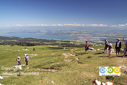 Traumkulisse am Mont Chasseron