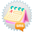 google agenda sms