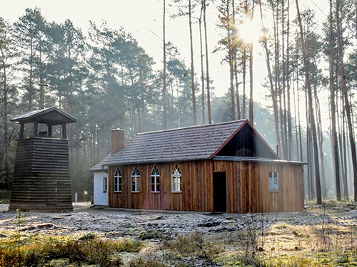 Die Holzkirche in Borkwalde | Foto: Schaldach