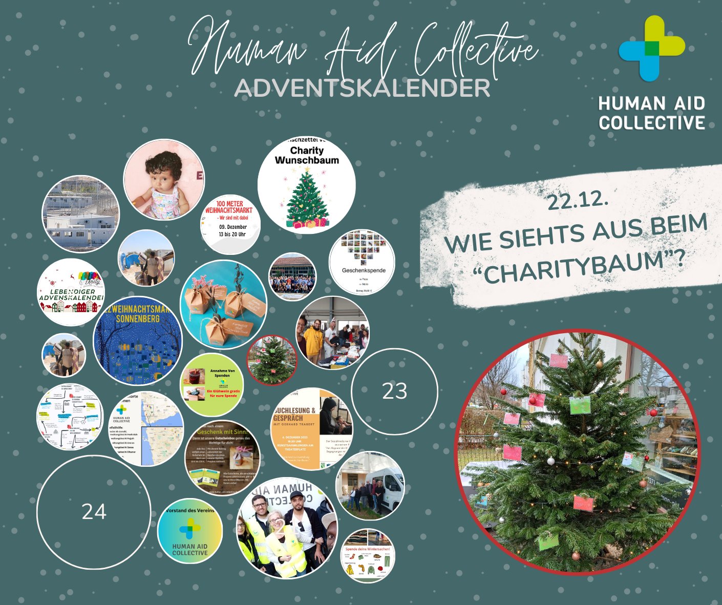 Türchen Nr. 22: Wie siehts aus beim Charitybaum?