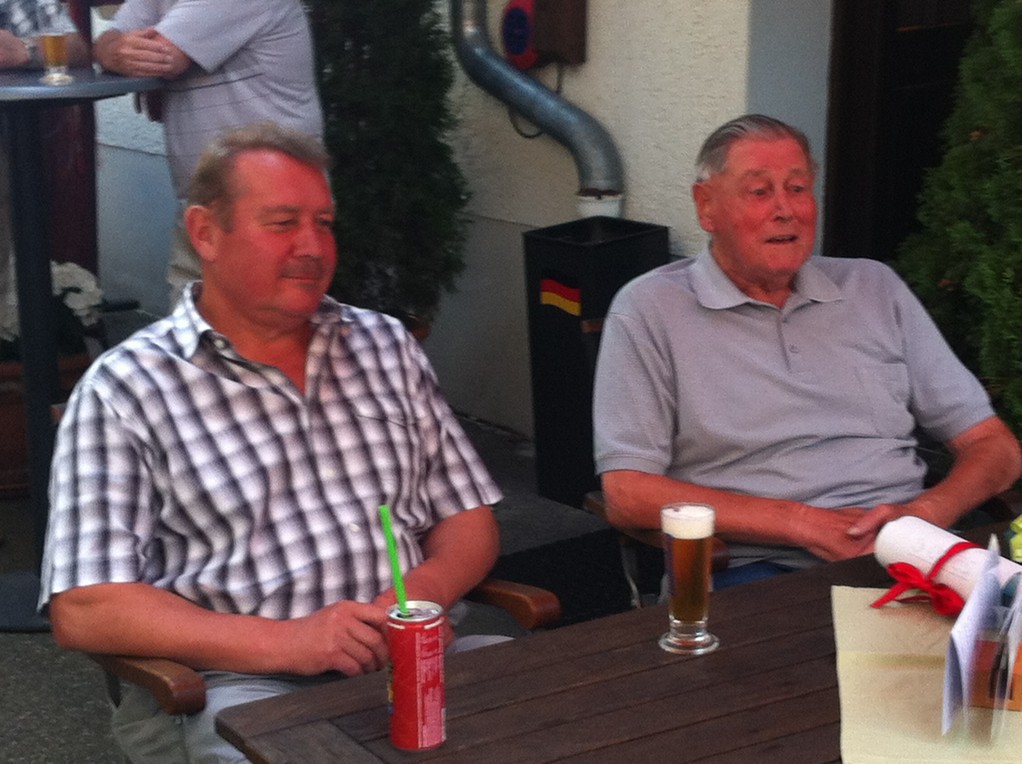 17.8.2012 Willis 93.igster Geburtstag, Happy Birthday my Friend