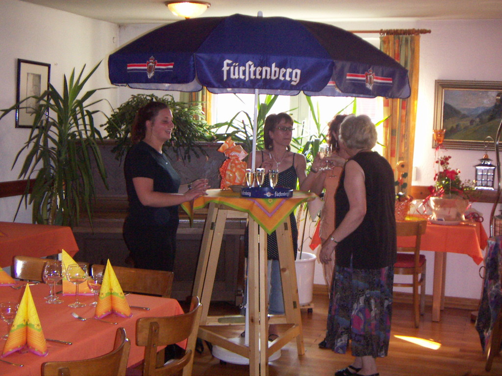 Die Mädels beim Unterkiefertraining