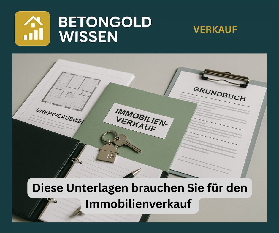 Diese Unterlagen brauchen Sie für den Immobilienverkauf