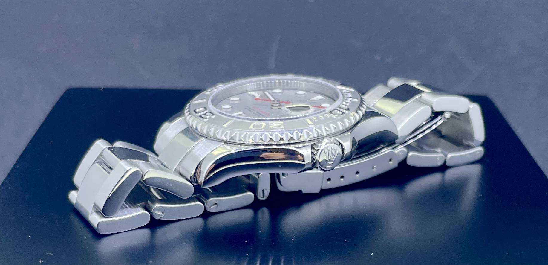 Drehbare Platinlünette Automatikwerk
