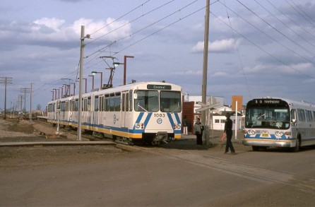 1978年に開通したカナダエドモントンの電車
