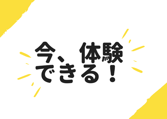 今、体験できる！三輪自転車