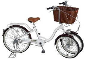 ブリヂストン 3輪自転車 大人用三輪車 前2輪