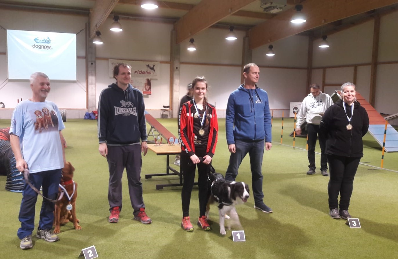 Tageswertung LK 3 Large - 1. Platz Lisa-Marie mit Buddy