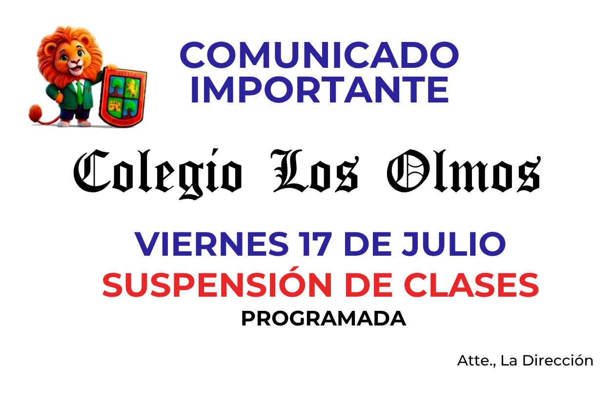 Viernes 17 de Julio - Suspensión Programada 