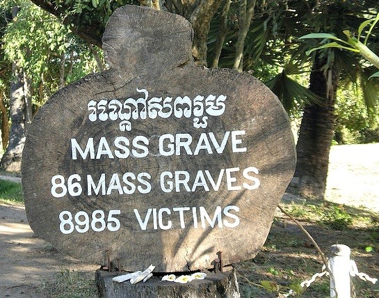 One of Hundreds of Mass Graves Discovered After the Fall of The Khmer Rouge