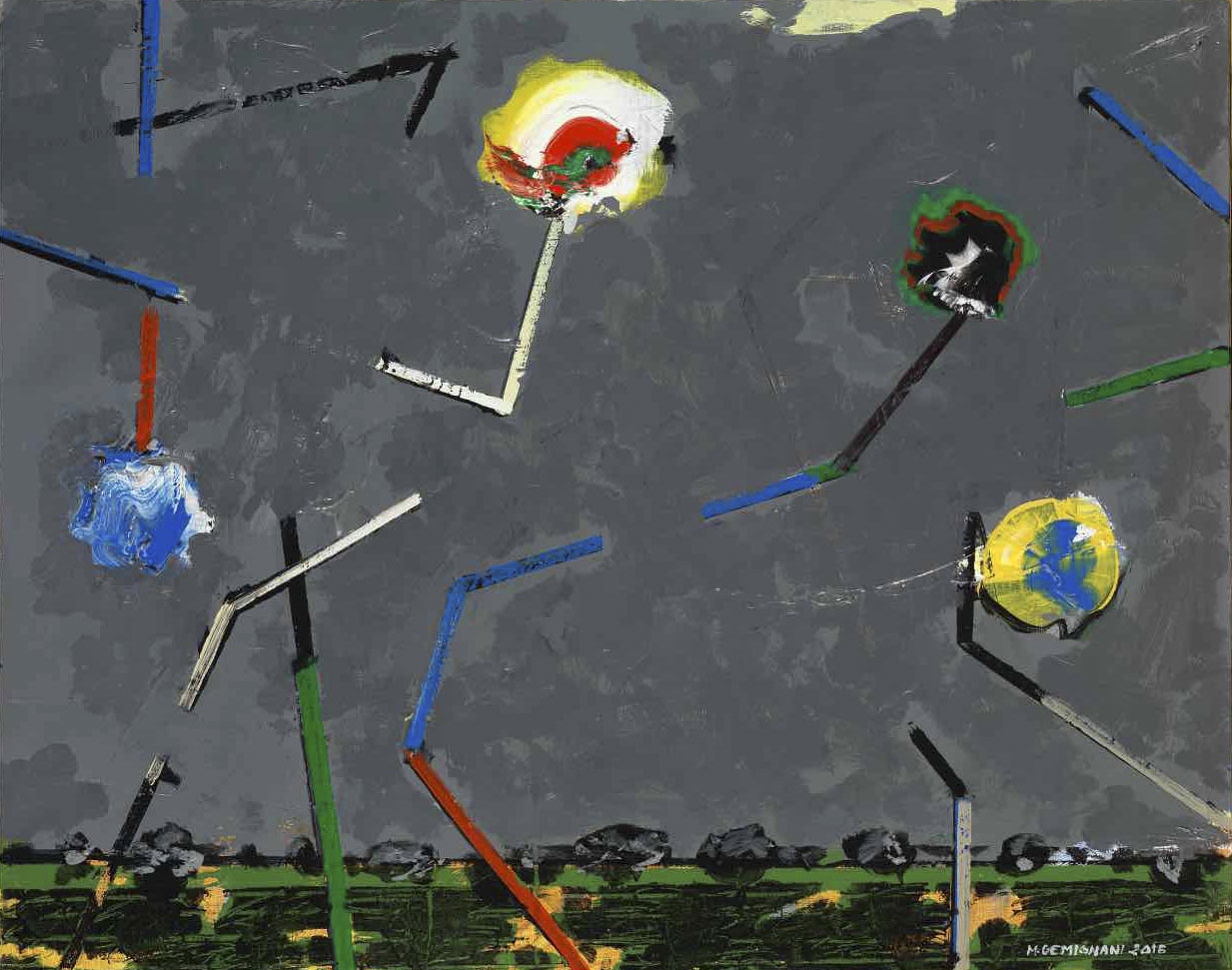 La bataille perdue - Acryl sur toile - 73x92 - 2016