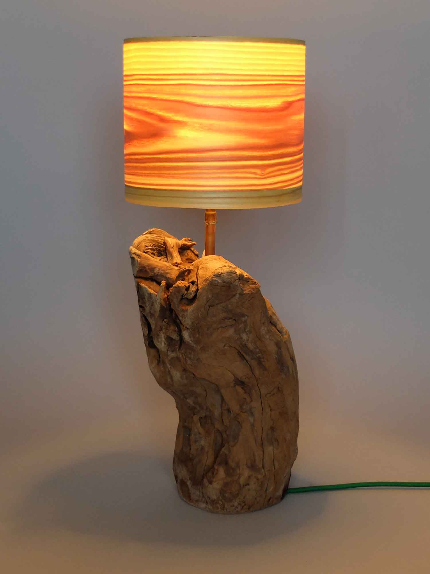 Upcycling Tischlampe Talpa