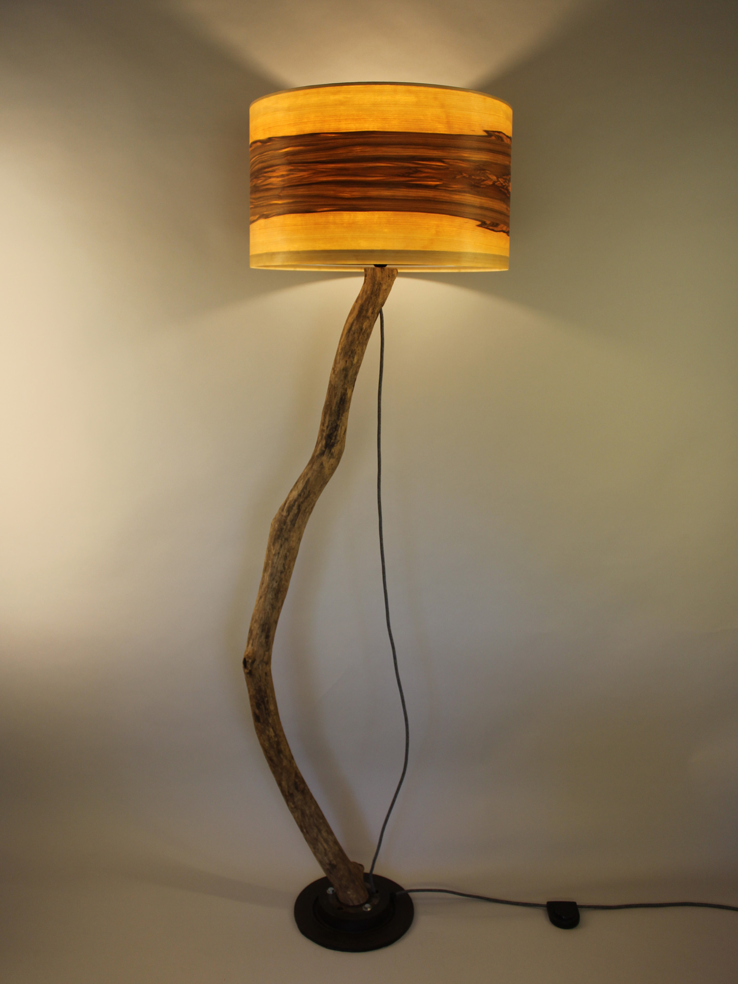 Upcycling Stehlampe Fulgur III