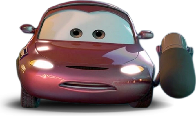 voiture de presse [Cars] - transport - sciences et techniques - smiley émoticône émoji cartoon clipart illustration - artémotic