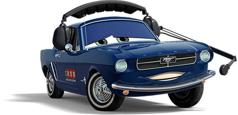 voiture de presse [Cars] - transport - sciences et techniques - smiley émoticône émoji cartoon clipart illustration - artémotic