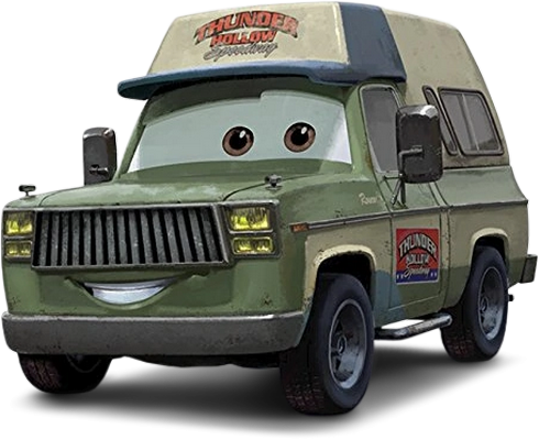 pick-up [Cars] - transport - sciences et techniques - smiley émoticône émoji cartoon clipart illustration - artémotic