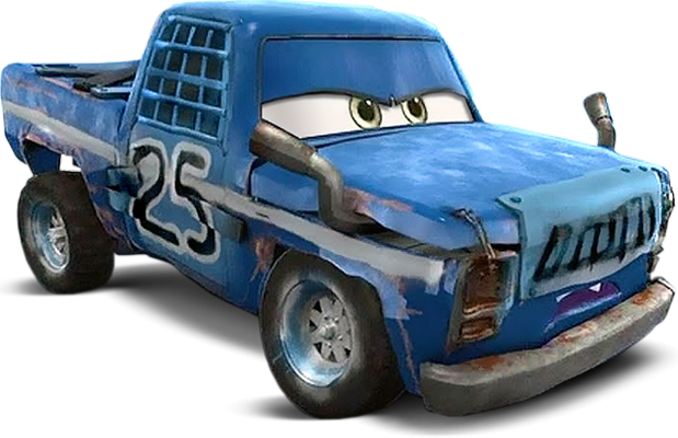 pick-up [Cars] - transport - sciences et techniques - smiley émoticône émoji cartoon clipart illustration - artémotic